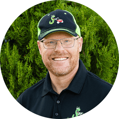 High-efficiency Ecolawn topdresser for sustainable lawn care and landscaping.