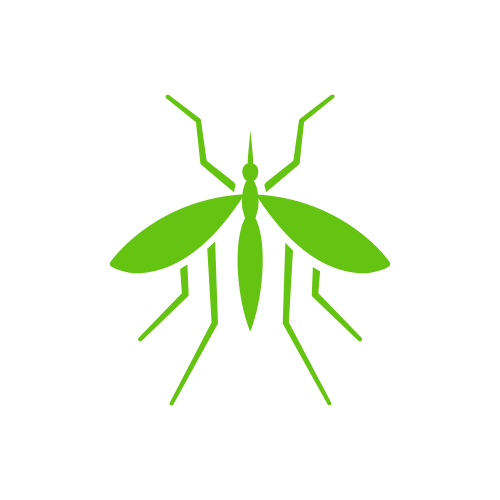 mosquito-icon-white background